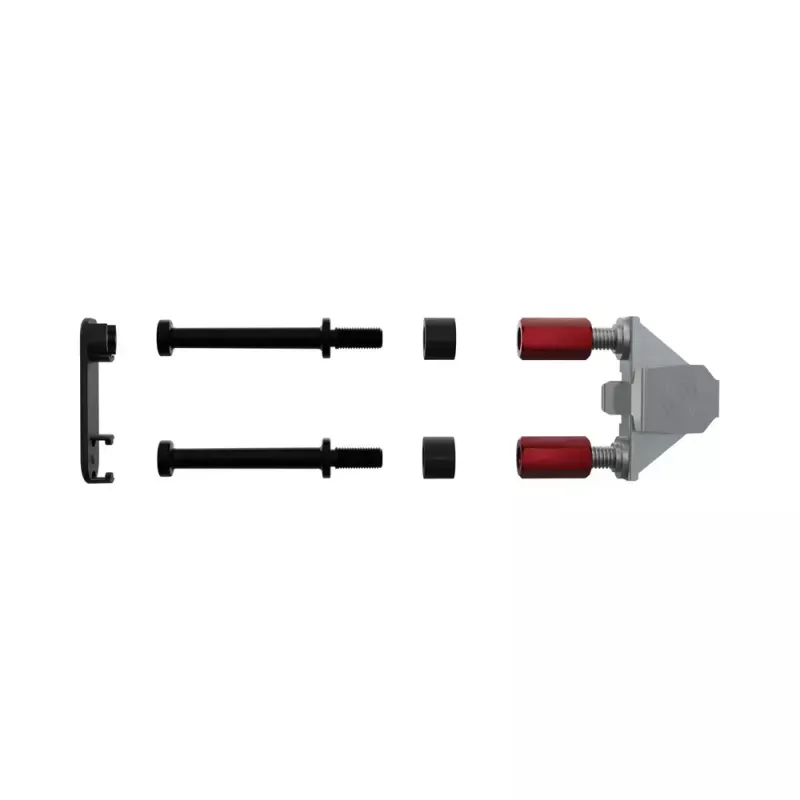 Kabeļu pārvaldības panelis PATCHBOX Patchcatch Solo 24-Pack melns sarkans