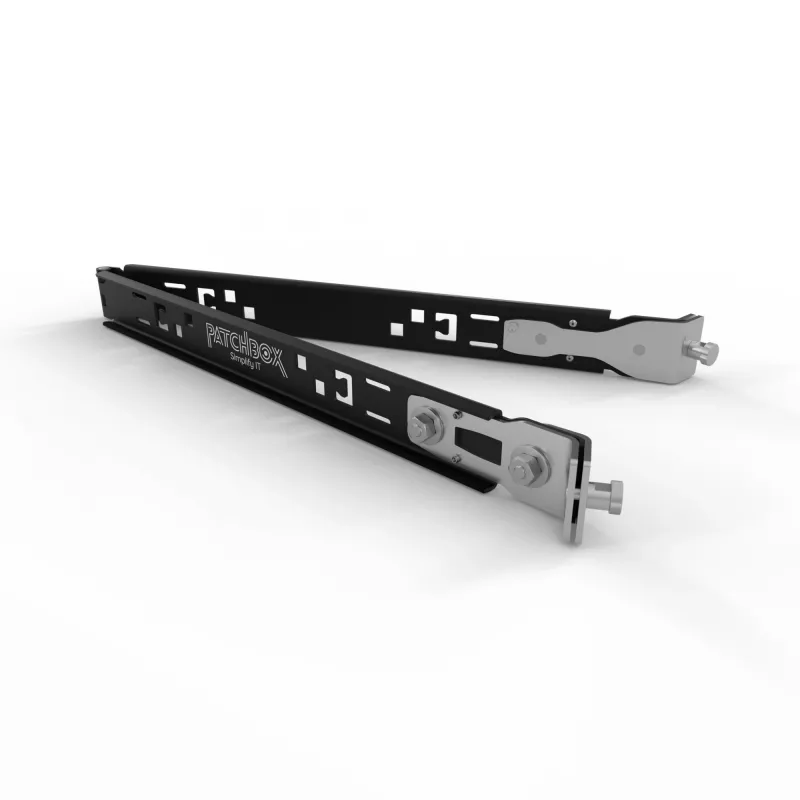Instalācijas instruments PATCHBOX PBXEXE2 Melns Alumīnijs Nerūsējošais tērauds 48.3 cm