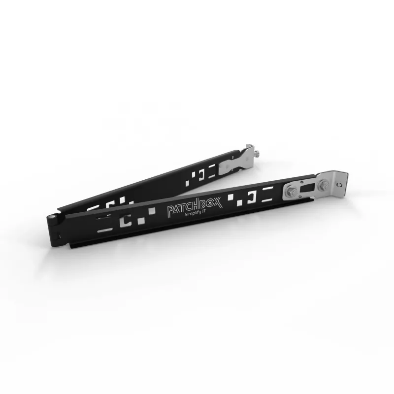 Instalācijas instruments PATCHBOX PBXEXE2 Melns Alumīnijs Nerūsējošais tērauds 48.3 cm