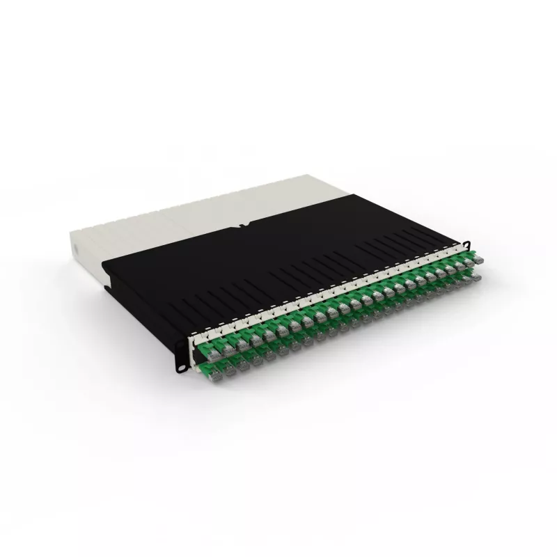 Tīklošanas kabelis PATCHBOX PONEX8STPGR RJ-45 Cat6a 0,8m Zaļš