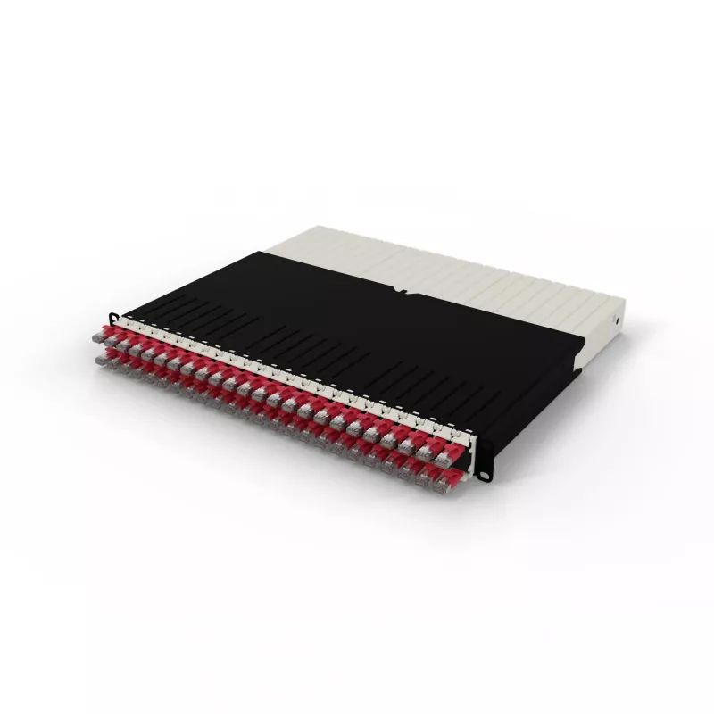 Tīkla kabelis PATCHBOX PONEX8STPRD RJ-45 Cat6a 0,8m Sarkans