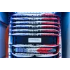 PATCHBOX PBCX8K kabeļu organizators Plaukts Kabeļu turētājs Melns 4 gab.