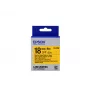 Epson lentes kasetne ar pastiprinātu adhēziju LK-5YBW melns/dzeltens 18mm (9m)