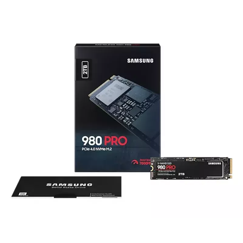 SSD disks Samsung 2TB M.2 PCI Express 4.0 NVMe MZ-V8P2T0BW