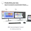 HP Series 7 Pro 27 collu QHD monitors - 727pq, 68,6 cm (27 colli), 2560 x 1440 pikseļi, Quad HD, LCD, 5 ms, Melns