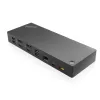 Lenovo 40AF0135UK klēpjdatora dokstacija/portu replikators vadu USB 3.2 Gen 1 (3.1 Gen 1) Type-C melna