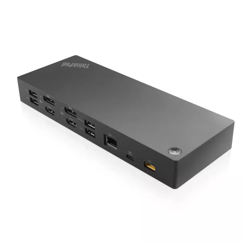 Lenovo 40AF0135UK klēpjdatora dokstacija/portu replikators vadu USB 3.2 Gen 1 (3.1 Gen 1) Type-C melna