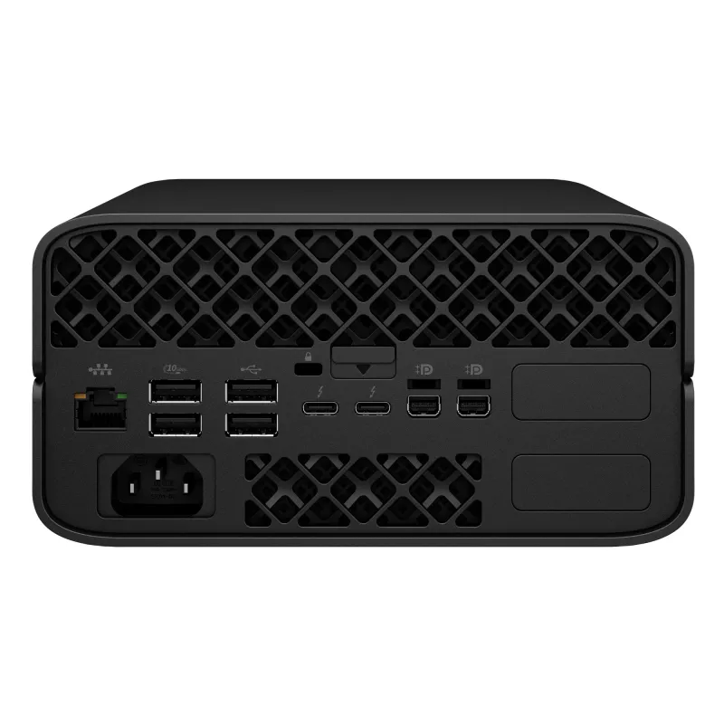 HP Z2 G1a Copilot+ PC AMD Ryzen AI Max PRO 390 32 GB LPDDR5x-SDRAM 1 TB SSD Windows 11 Pro Mini darbstacija AI darbstacija, AI PC melna