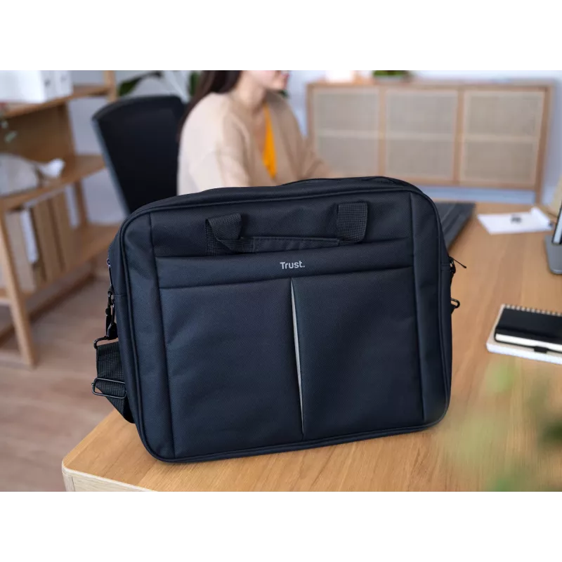 Trust Primo somiņa 16 collu klēpjdatoriem, portfelis, 40,6 cm (16 collas), plecu siksna