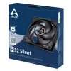 ARCTIC P12 Silent - Spiedienam optimizēts īpaši kluss 120 mm ventilators