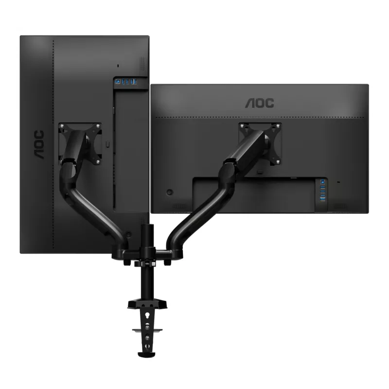 AOC AD110D0 monitora stiprinājums / statīvs 81,3 cm (32 collas) Galda Melns