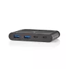 Nedis TCARF250BK USB 3.2 Gen 1 Type-C centrmezgls, melns