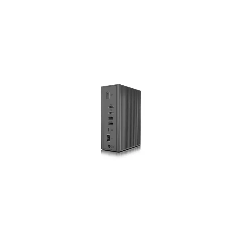 ICY BOX IB-DK2262AC vadu USB 3.2 Gen 1 (3.1 Gen 1) Type-C antracīta