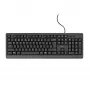 Trust TK-150 tastatūra birojam USB QWERTZ vācu melna