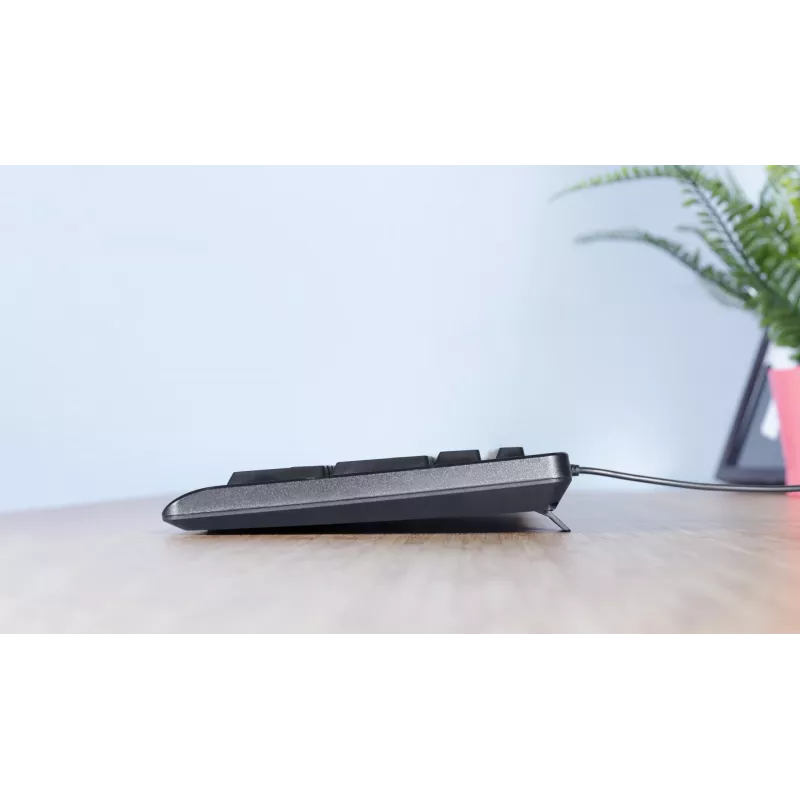 Trust TK-150 tastatūra birojam USB QWERTZ vācu melna
