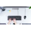 Trust TK-150 tastatūra birojam USB QWERTZ vācu melna