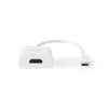 USB grafiskais adapteris Nedis CCGB64651WT02 3840 x 2160 pikseļi balts