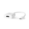 USB grafiskais adapteris Nedis CCGB64651WT02 3840 x 2160 pikseļi balts