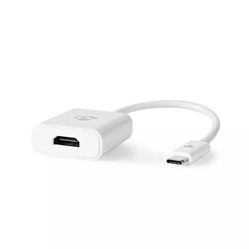 USB grafiskais adapteris Nedis CCGB64651WT02 3840 x 2160 pikseļi balts