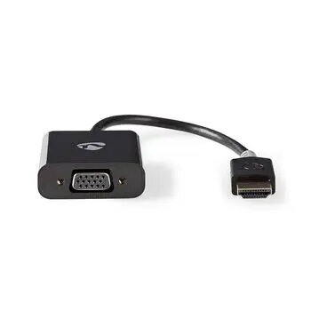 Video kabeļa adapteris Nedis CCBW34900AT02 0.2m VGA HDMI