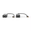 Nedis USB 2.0 Active Extension kabelis A Male - A Female 50.0 m Melns