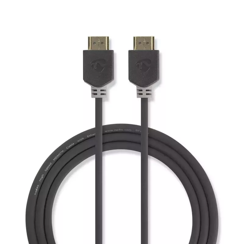 HDMI kabelis Nedis CVBW34000AT150 15 m HDMI Type A vīrišķais antracīts
