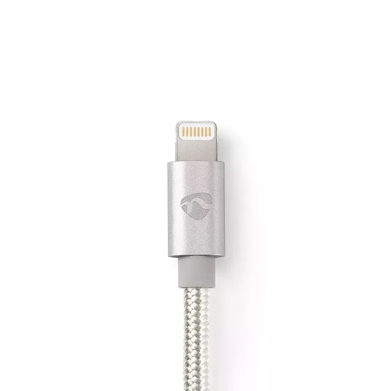 Mobilā tālruņa kabelis Nedis CCTB39300AL30 Alumīnijs 3 m USB A Lightning