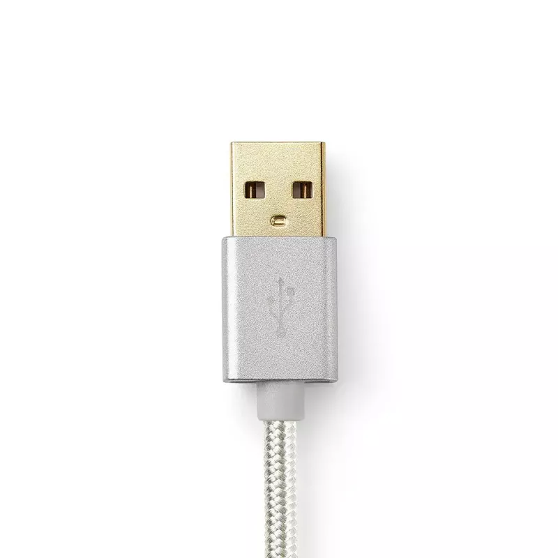 Mobilā tālruņa kabelis Nedis CCTB39300AL30 Alumīnijs 3 m USB A Lightning