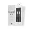 Lightning kabelis Nedis CCTB39650AL20 2m USB C Alumīnijs