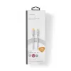 Lightning kabelis Nedis CCTB39650AL20 2m USB C Alumīnijs