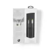 Audio kabelis Nedis CCTB65940AL10 1m USB C uz 3.5mm Alumīnijs