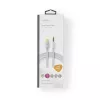 Audio kabelis Nedis CCTB65940AL10 1m USB C uz 3.5mm Alumīnijs