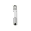 Audio kabelis Nedis CCTB65950AL008 3.5 mm ligzda uz USB spraudni 0.08 m alumīnija