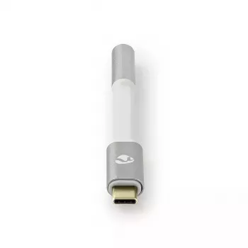 Audio kabelis Nedis CCTB65950AL008 3.5 mm ligzda uz USB spraudni 0.08 m alumīnija