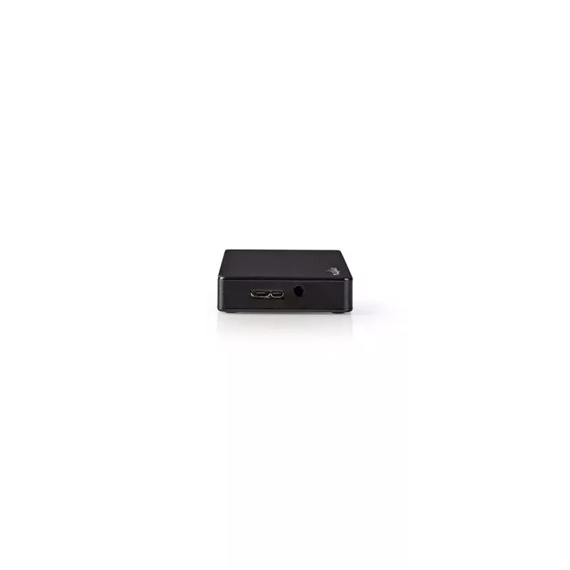 USB centrmezgls Nedis UHUBU3420BK USB 3.2 Gen 1 Micro-B melns