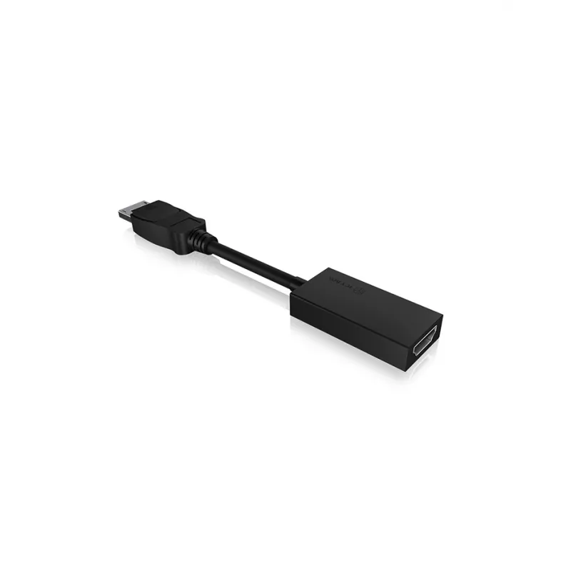 ICY BOX IB-AC508a DisplayPort HDMI melns