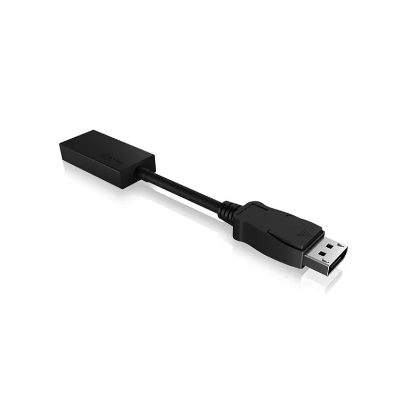 ICY BOX IB-AC508a DisplayPort HDMI melns