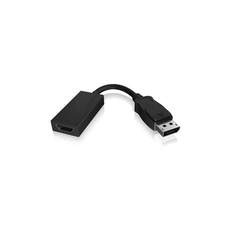 ICY BOX IB-AC508a DisplayPort HDMI melns