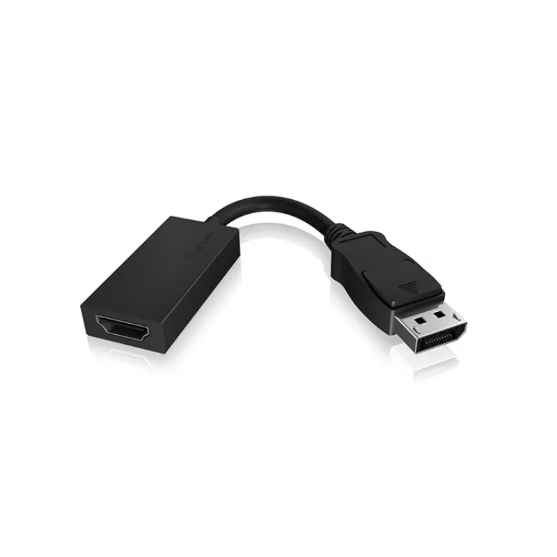 ICY BOX IB-AC508a DisplayPort HDMI melns