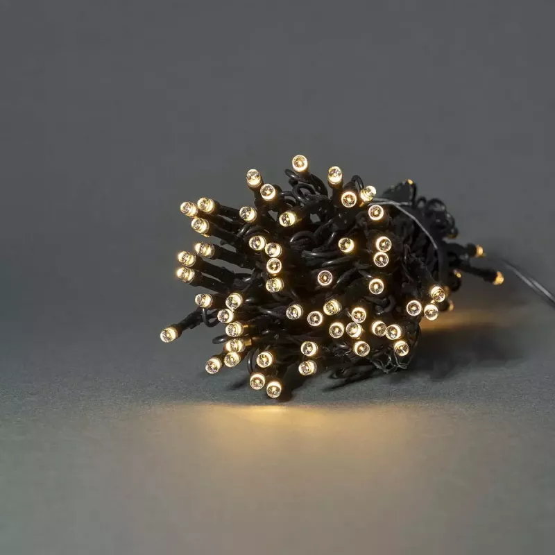 Dekoratīva gaismas virtene Nedis WIFILX01W50 — 50 LED spuldzes, 1,81 W, USB, IP65, 5 m kabelis