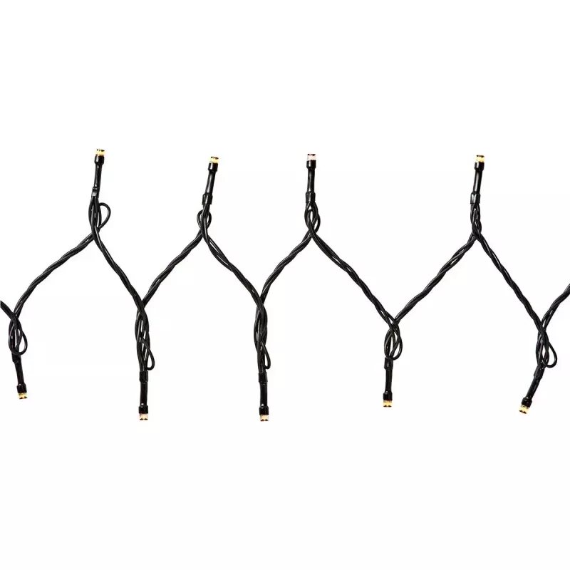 Dekoratīva gaismas virtene Nedis WIFILX01W50 — 50 LED spuldzes, 1,81 W, USB, IP65, 5 m kabelis