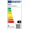 Gaismas dekoru virtene Nedis WIFILX02W100 — 100 LED, 3,21 W, 10 m kabelis, IP65, balta