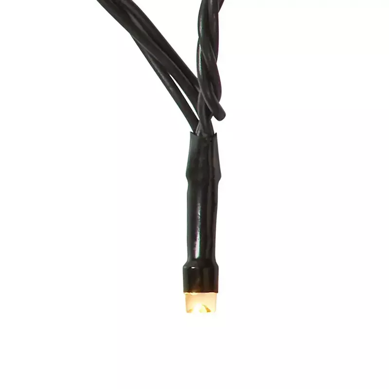 Gaismas dekoru virtene Nedis WIFILX02W100 — 100 LED, 3,21 W, 10 m kabelis, IP65, balta