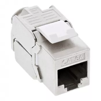 InLine RJ45 Keystone Jack Snap-In modulis Cat.6a, plāns dizains