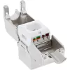 InLine RJ45 Keystone Jack Snap-In modulis Cat.6a, plāns dizains