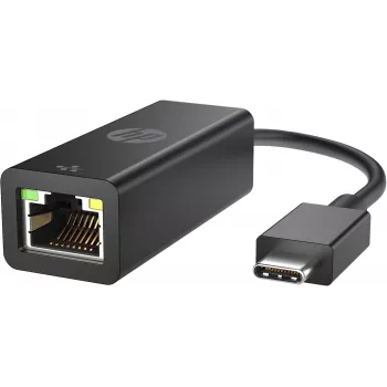 HP USB-C uz RJ45 Adapteris G2, vadu, USB Type-C, melns, Ķīna, mājām, Windows 10, Windows 11