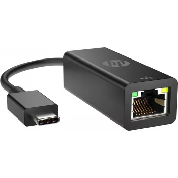 HP USB-C uz RJ45 Adapteris G2, vadu, USB Type-C, melns, Ķīna, mājām, Windows 10, Windows 11
