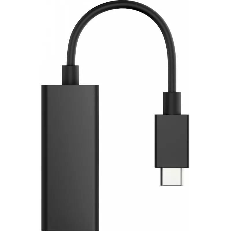HP USB-C uz RJ45 Adapteris G2, vadu, USB Type-C, melns, Ķīna, mājām, Windows 10, Windows 11