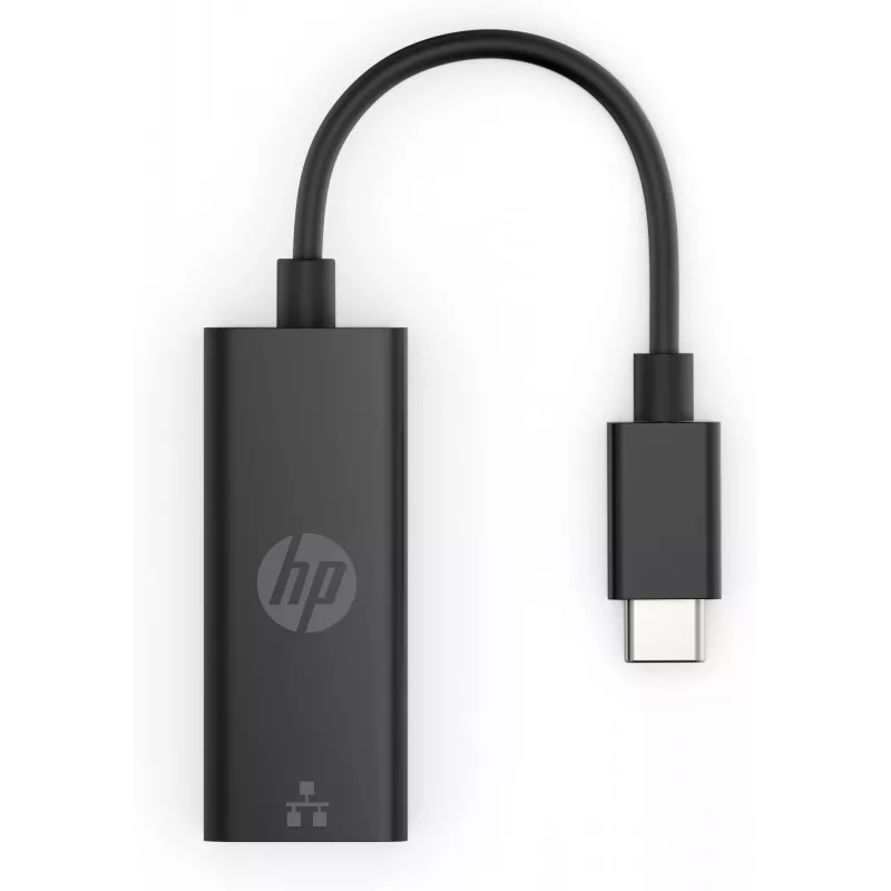 HP USB-C uz RJ45 Adapteris G2, vadu, USB Type-C, melns, Ķīna, mājām, Windows 10, Windows 11