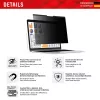 Displex PRIVACY SAFE magnētiskais 2-pusēju privātuma filtrs klēpjdatoram/ piezīmjdatoram 14'' (16:9)